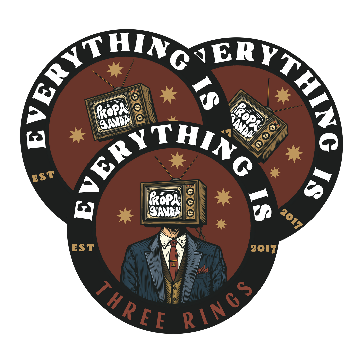 Everything Is Propaganda Sticker
